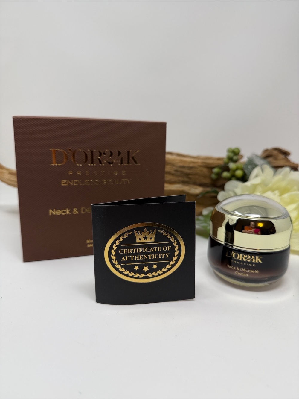 D'Or Skincare Neck & Décolleté Cream D’OR24 Day Night New Skin 24k Gold